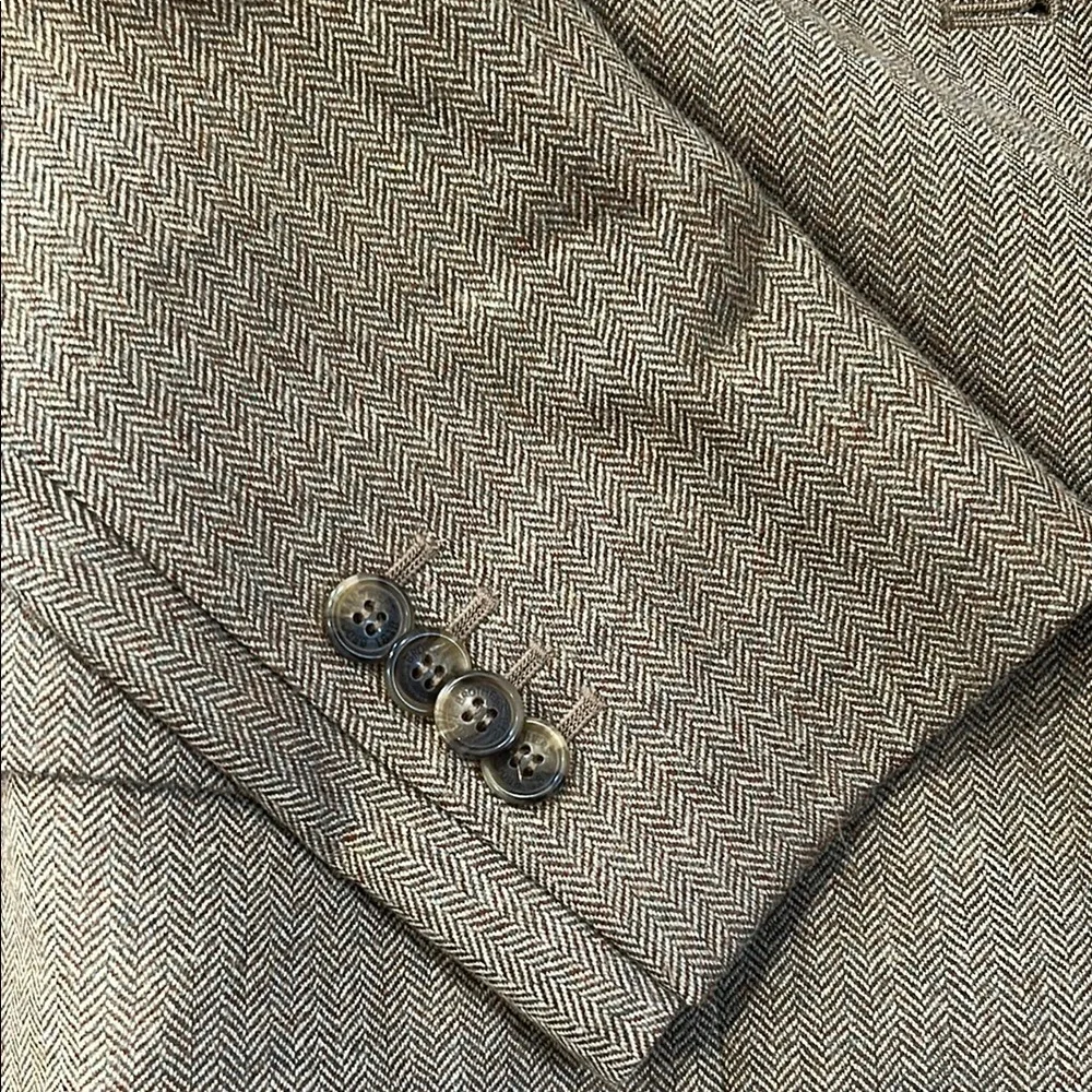 Brooks Brothers Brown Blazer with Notched Lapels - Picture 7 of 7